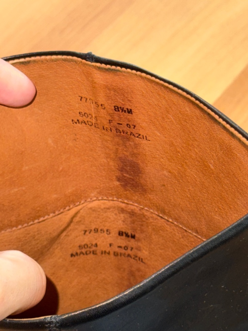 Frye Black Leather Mid-Calf Harness Riding Boots - Picture 9 of 10